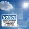 Signmission Drivers Restricted To Truck Loading Dock OSHA Notice Sign, Vinyl Decal, 10in W x 7in L, 2PK OS-2PACK-NS-D-710-L-15519 - alternate 4